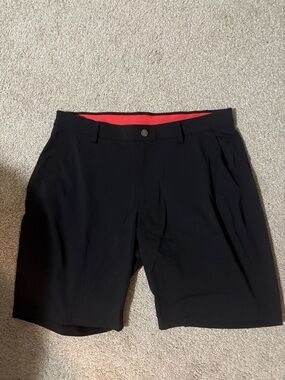 Redvanly - Men's Black Athletic Shorts